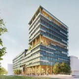 Zukünftiger Firmensitz der UmweltBank am Nordwestring in Nürnberg