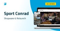 Ein echter Meilenstein: Der neue Online-Shop von Sport Conrad ist live!
Europas Outdoor-Spezialist hat gemeinsam mit der Shopware Agentur 7thSENSE seine digitale Plattform grundlegend modernisiert.