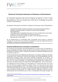 FVH Position Holz in Kohlekraftwerken und Importe.pdf