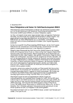 2014_12_02 Neue Fähigkeiten und Nutzer für Schiffsschutzsystem MASS de.pdf