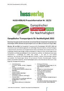 Presseinformation_15_HUSS_VERLAG_Europäischer Transportpreis für Nachhaltigkeit 2022.pdf