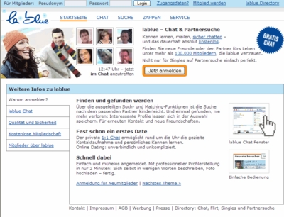 Partnersuche per internet