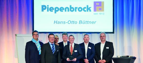 Piepenbrock-Niederlassungsleiter Hans-Otto Büttner freut sich über die Auszeichnung mit dem BVMW-Unternehmerpreis. (Bild: BVMW – Bundesverband mittelständische Wirtschaft, Kreisverband Südniedersachsen)