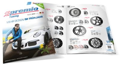 Alles für den besonderen Style: Die neuen Premio Tuning News liegen aus!