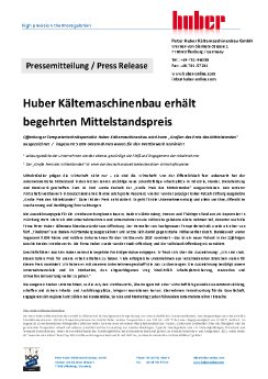 Huber PR107 - Huber ausgezeichnet beim Grossen Preis des Mittelstandes (DE).pdf