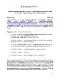 [PDF] Press Release:Banyan Gold Intersects 5.58g/t Au Over 21.7 m in New High-Grade Gold Zone at the Powerline Deposit, AurMac Project, Yukon, Canada