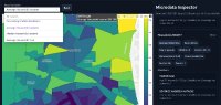 Abbildung 1: DataGenesis™ - Beispiel mit einer Visualisierung des durchschnittlichen Haushaltseinkommens in Spanien sowie Mikrodaten eines hypothetischen synthetischen Zweipersonenhaushalts mit Wohnsitz in Madrid (Haushalts-ID 2504577)