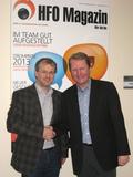 Johannes Bisping, Geschäftsführender Gesellschafter und Achim Hager, Vorstandsvorsitzender HFO Telecom AG