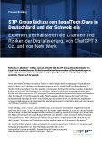 Pressemitteilung STP Legal Tech Days