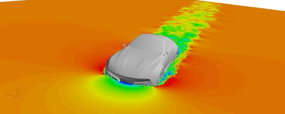 ultraFluidX ist ein effizientes Simulationstool, das Vorhersagen über die aerodynamischen Eigenschaften von Fahrzeugen in extrem kurzer Zeit ermöglicht. Ebenso eignet es sich für die Untersuchung von Gebäude- und Umweltaerodynamik.