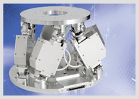 6D-Mikropositioniersystem M-824 in Vakuumausführung