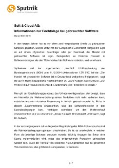 16-04-06 Informationen zur Rechtslage bei gebrauchter Software.pdf