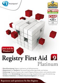 Tempo dank Ordnung in der Registrierdatenbank: Registry First Aid 9: