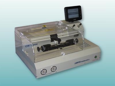 The Lightel CW-5000 workstation allows fabricating a wide range of fused fiber optic products