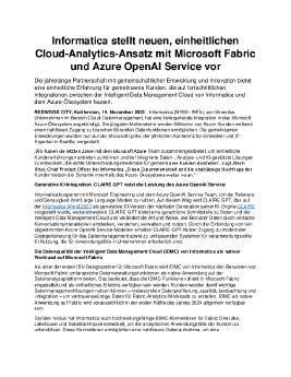 Pressemitteilung - Informatica stellt neuen, einheitlichen Cloud-Analytics-Ansatz mit Microsoft.pdf