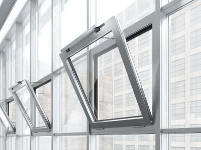 Slimchain 230 V chain drive - easy natural ventilation, Photos: GEZE GmbH