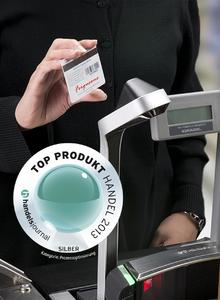 Gewinner: Weltneuheit Magellan 9800i. Der erste POS-Scanner, der komplett auf Imager-Technologie basiert