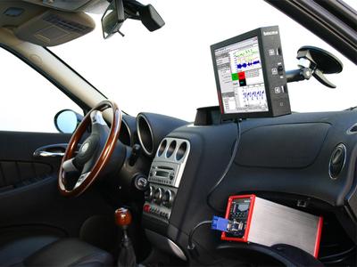On tour: Sample vehicle data with the embedded PC (ePC) and visualize them on the automotive display (aDP800)