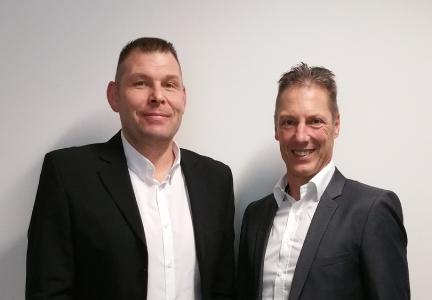 Helmut Haider (RHI Magnesita) und Dr. Harald Schrenk (Cideon) sind hoch zufrieden mit dem Ergebnis / Quelle: CIDEON Software & Services GmbH & Co. KG an