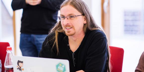 Softwareentwickler Steve Ulrich (Micromata)