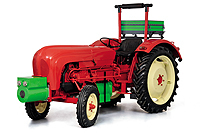 Porsche Traktor mit powerMELA®-Hybridtechnologie