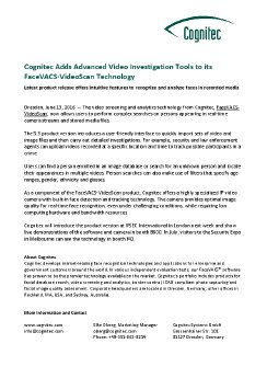 Cognitec Adds Advanced Video Investigation Tools to its FaceVACS-VideoScan Technology.pdf