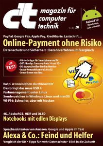 c't 20/19 Titelblatt