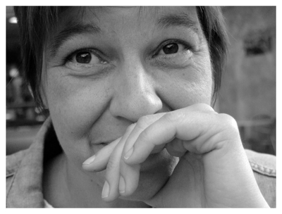 Claudia Huter, Sprecherin der Sophos Krimi-Hörbücher "Auf Sieg programmiert" (2009) und "Spam aus dem achten Stock" (2008)