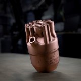 Industriebrenner für flexible Wasserstoff-Erdgas-Gemische aus dem Projekt HyInnoBurn des bundesweiten Wasserstoff-Clusters. Die Bedeutung der additiven Fertigung für eine größtmögliche Freiheit bei der Brennerkonstruktion und einfacher Skalierbarkeit wird ein Thema von Dr. Stephan Ziegler von der RWTH Aachen zum Forum Design sein.