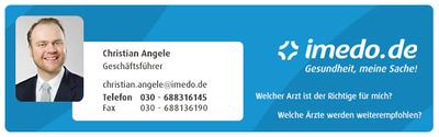 imedo signatur Christian Angele
