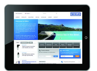 WIKA Website