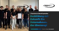 Auszubildende der Raynet GmbH