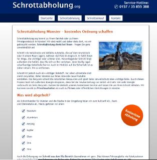 Wir holen in Münster und Umgebung Ihren Metallschrott ab – Schrottabholung Münster