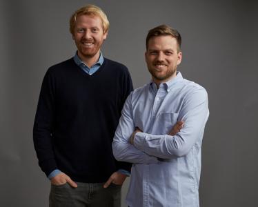 Das Gründerteam Thomas Hagemann und Johannes Plehn