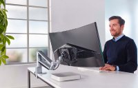 Novus Clu Plus Monitorhalterung, Curved Display