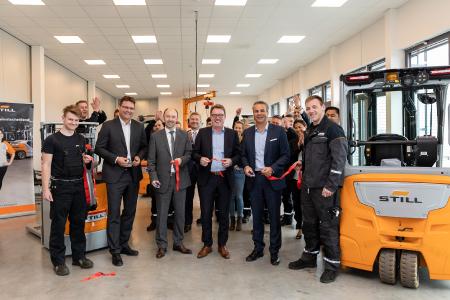 Das neue Ausbildungszentrum von STILL in Fürth wurde am 7. Mai 2019 offiziell eröffnet. Foto: STILL GmbH