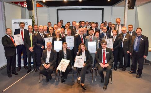 Die Fachmedien "MM Maschinenmarkt" und "blechnet" prämieren herausragende Innovationen auf der Blechexpo 2017 / Foto: Sebastian Hauenstein
