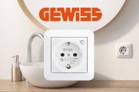 GEWISS FI-Steckdose