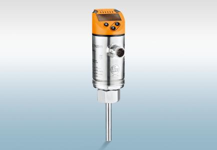 New compact temperature sensor with easy three-button handling and optimised readability