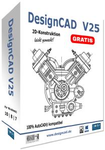 DesignCAD V25 GRATIS Packshot