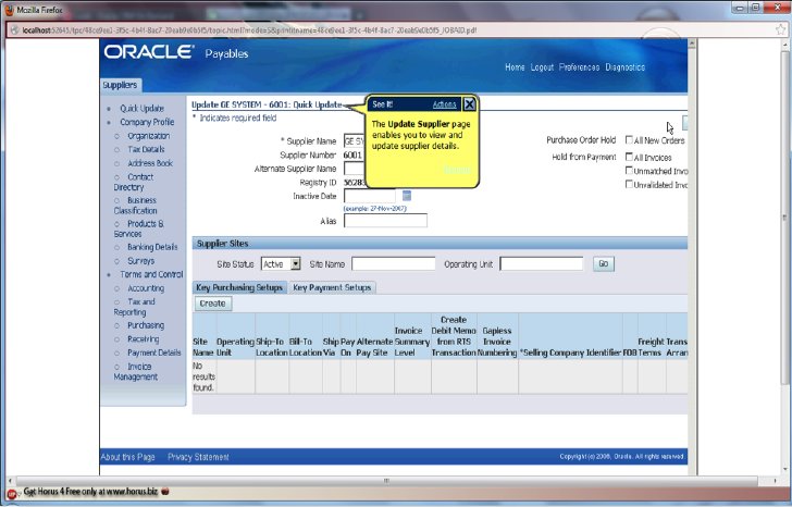 See It Mode von Oracle UPK zur Erfassung eines Lieferanten.png