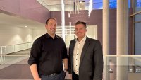 Die adesso orange Vorstandsmitglieder Stephan Thies (links) und Frank Beck (rechts).