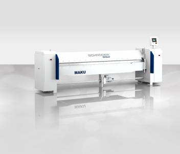 Der perfekte Einstieg in die motorisierte Dünnblechbearbeitung: Schröder MAKU mit Steuerungssoftware nano Touch / Bildquelle: Schröder Group