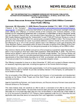 11112020_EN_Skeena_AnnouncesPricingofUpsizedC$40MCommonSharePublicOffering.pdf