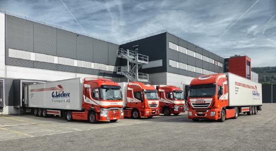 Die Schweizer Spedition G. Leclerc Transport AG ist Spezialist für temperaturgeführte Transporte mit Schwerpunkt auf Food und Pharmaprodukten / Bild: G. Leclerc Transport AG