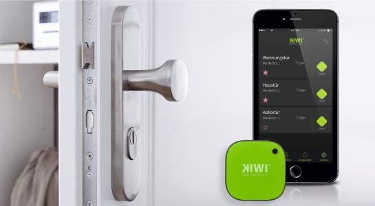 Die perfekte Lösung: Funktionstüren von GARANT mit dem schlüssellosen Zutrittssystem von KIWI