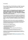 Pressemeldung als PDF zur neuen SaaS Lösung 