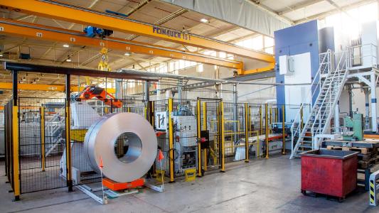 DREHER Automation Press Retrofit Stamping Line