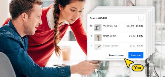 Mit dem Quote Management, einer von Shopwares B2B Components, kann ein Händler Anfragen effizien.jpg
