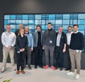 Teilnehmer des Workshops zur Bildungsallianz Additive Fertigung am 27. Februar 2024 (von links): Julian Ponsel (AMSolutions), Georg Schwalme (SKZ), Irena Heuzeroth (SKZ), Uwe Popp (Appium), Ender Murat (Krauss Maffai), Christopher König (Dreigeist), Robert Held (SKZ), Adrian Beetz (SKZ) und Tim Olschewski (AMBitious). / Foto: SKZ